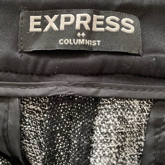 Express Columnist Pants Size 2 Bootcut Mid Rise Careerwear Work Pants - Picture 6 of 9